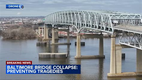 bridge collapsed in maryland video